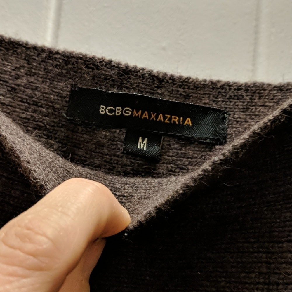 BCBGMAXAZRIA Cocoa Baby Doll Dress M - Picture 8 of 8